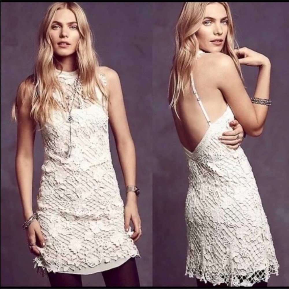 Free People lace mini